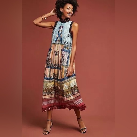 Bhanuni By Jyoti Dresses & Skirts - Anthropologie - Bhanuni by Jyoti Tenerife Dress - Size S